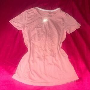 Nike Dri-FIT Pink Athletic Running Top